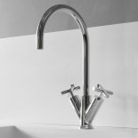 Treemme Spültischmischer Line | schwenkbare Küchenarmatur