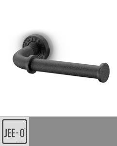 JEE-O | WC-Rollenhalter Soho | Hammerschlagbeschichtung | schwarz matt