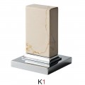 Marmorgriff für die Serie Kea | K1 | Segesta Elfenbein Marmor