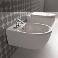 Hidra | Wand-WC + Bidet Loft | weiß