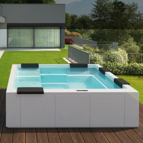 Badepool Maya | 260x205 | mit Ghost-System und Beleuchtung