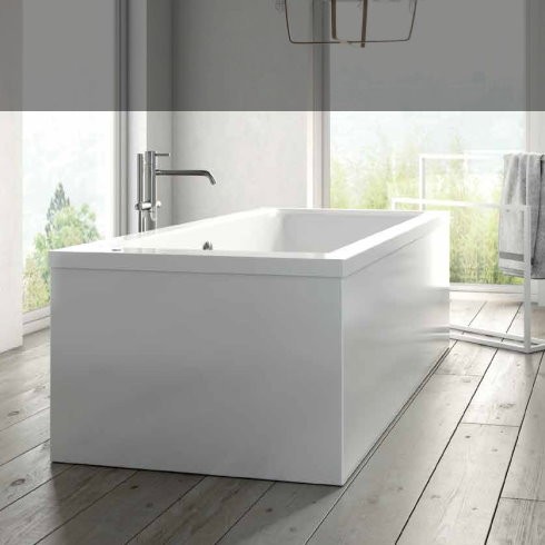 große freistehende rechteckige Badewanne Badewanne Duke | 180x90