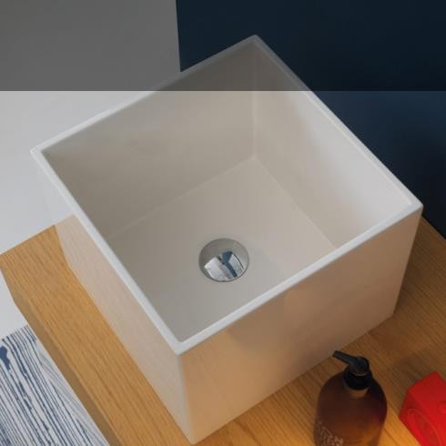 Waschtischschale Box 31 | weiß glänzend