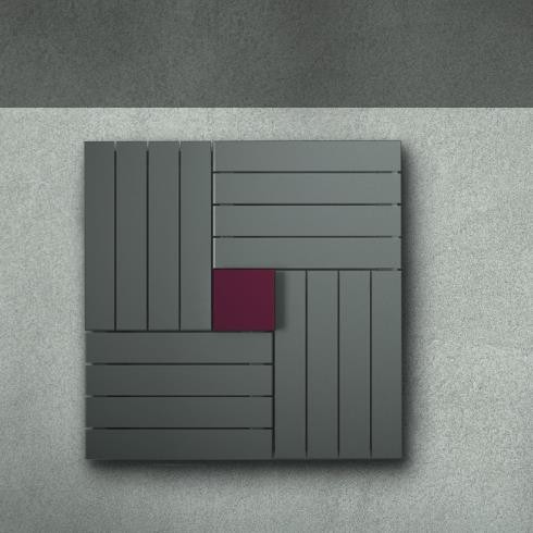 Wandheizkörper Square | 74x74cm | lackiert