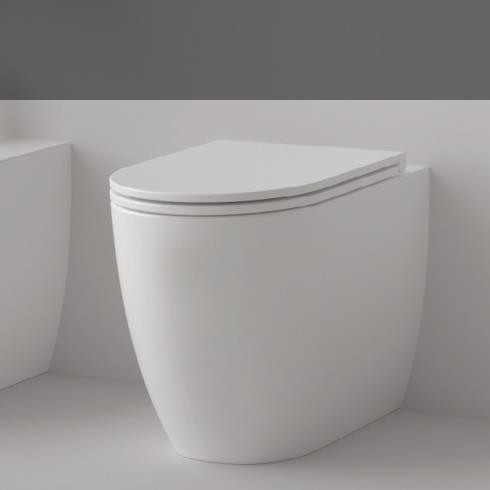 Volwassen voorstel hobby GSG Ceramic Design | Stand-WC | Serie Like | spülrandlos 53cm | Design:  Massimiliano Abati | Tiefspüler