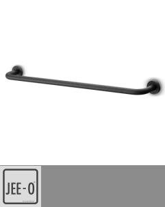 JEE-O | Handtuchstange 60cm Soho | Hammerschlagbeschichtung | schwarz matt