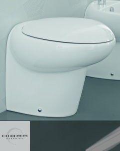 Hidra Ceramica  Stand-WC Tao | weiß | Design: Carlo Urbinati 