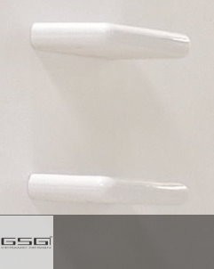 Handtuchstange und Ablage Touch | Keramik | 36cm