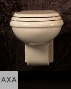 Axa Wand-WC Contea | mit WC-Sitz weiß