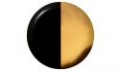 Farbe: bicolor: schwarz | gold glänzend | (020)