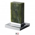 Marmorgriff für die Serie Kea | K6 | Grüner Ming Marmor