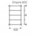 Empire 600 | 245W | 60x92cm | wandmontiert