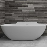 Banos10 | Wand-Badewanne Katara | mineralguss weiß | 180x82