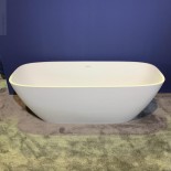  Freistehende Badewanne Brio | weiß matt