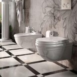 Hidra | klassisches Wand-WC Ellade | weiß | Bidet separat zu bestellen