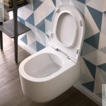 Wand-WC Serie Giò Evolution | spülrandlos | Soft Close Sitz | Ausführung weiß 