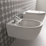 Hidra | Wand-WC + Bidet Loft | weiß