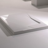 Duschwanne OZ | 100x80 | weiß glänzend