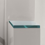 WC-Sitz Glass | transparenter Kunststoff