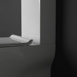 Axa Stand-WC Wild mit Spülkasten | spülrandlos | 65cm | mit WC-Sitz weiß
