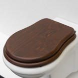 WC-Sitz Serie Contea | Holz dunkel