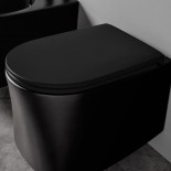 WC-Sitz Serie DP | schwarz matt