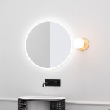 Wandspiegel Circlite mit LED-Rahmen | 60cm | rund