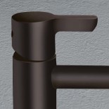 Einhebel-Bidetmischer Icona Classic | Oberfläche: matt schwarz |  Detail: Hebel